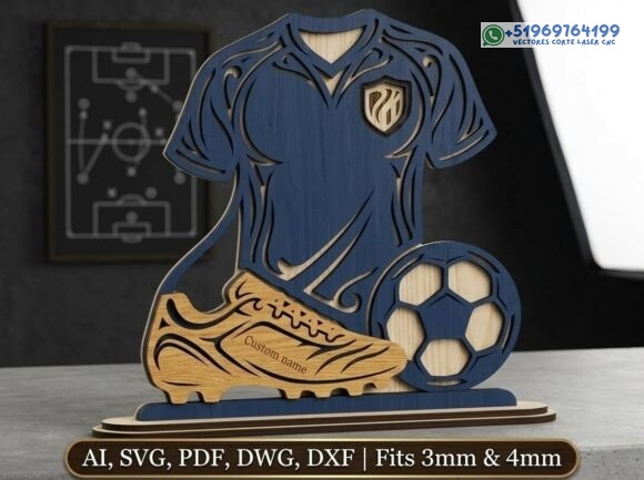 Trofeo de Camiseta de Fútbol