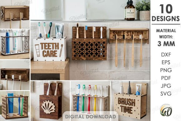 Porta Cepillos de Dientes