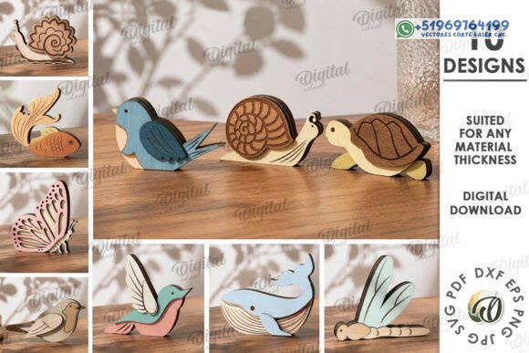 Estantes en 3D para Decoración