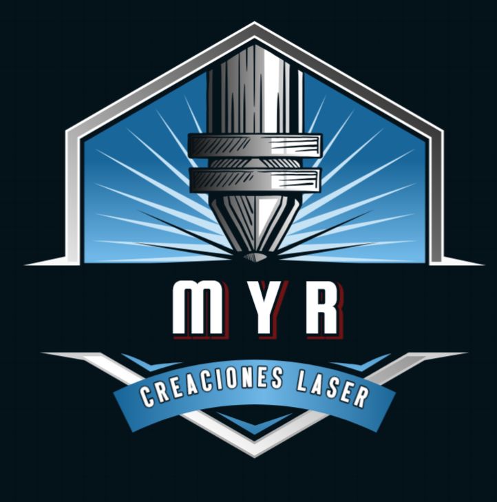Logo MyR Creaciones y Gabado Laser