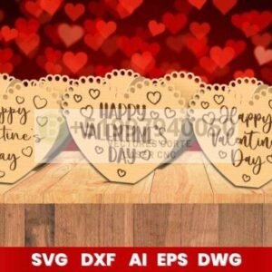 Cestas en forma de corazon San Valentín