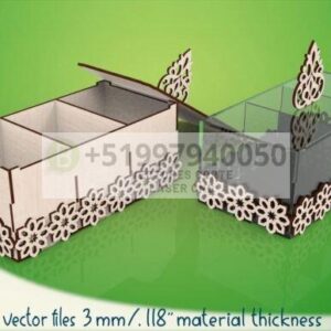 🎁 Caja para Dulces y Regalos | Vector para Corte Láser 🍬✨