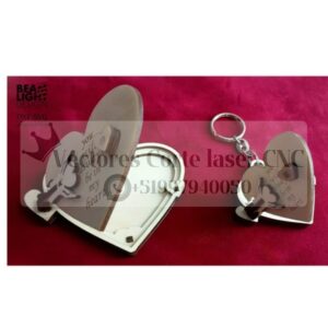 Foto del marco del llavero de san valentin