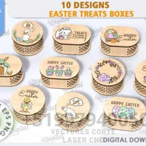Paquete de cajas de golosinas de Pascua