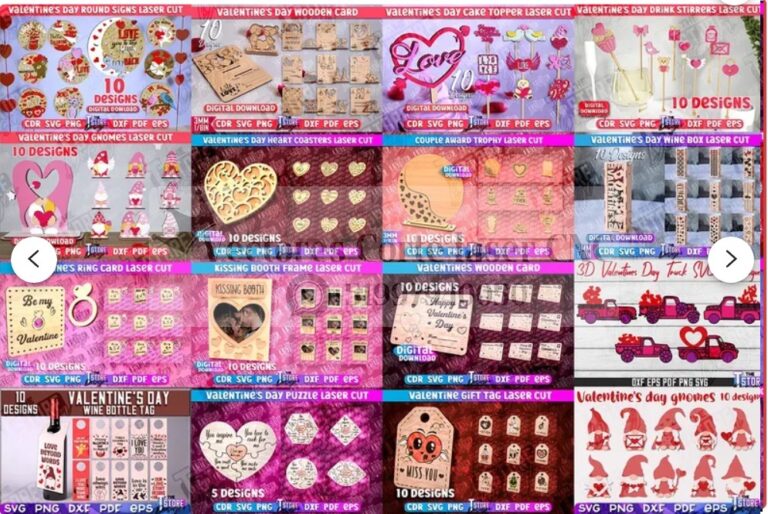Super Huge Valentines Day Mega Bundle – Tu bunker de Vectores y más