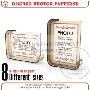 marco de fotos soporte de fotos moderno