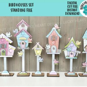 ¡Transforma Tu Espacio con Este Encantador Conjunto de Casas para Pájaros! 🐦🏠