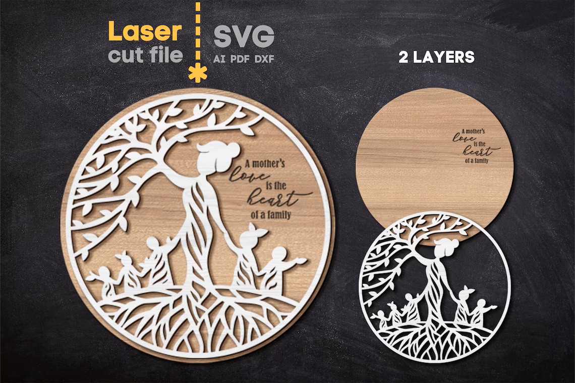 Paquete de Árbol de Madre en Capas – Un homenaje al amor eterno - Imagen 3