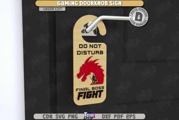 Perchas Gamer para Puerta – Pack de 10 Diseños para Corte Láser - Imagen 7