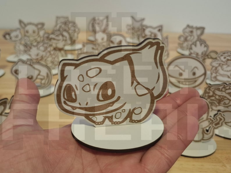 Pack de 151 Figuras Pokémon para Corte Láser - Imagen 3