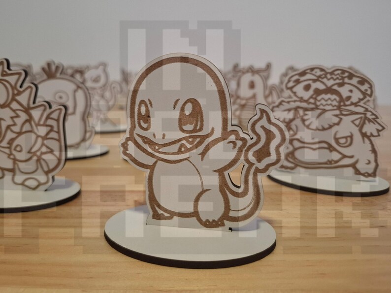 Pack de 151 Figuras Pokémon para Corte Láser - Imagen 5