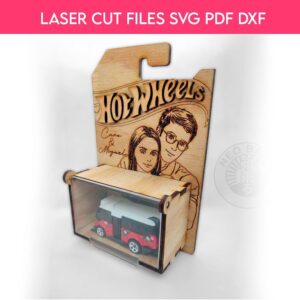 Caja de regalo de san valentin Display Personalizada Estilo Hot Wheels para Corte Láser