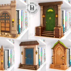 Sujetalibros Decorativos con Forma de Puertas – Arquitectura que Ordena Historias