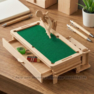 Pack Porta Lápices Deportivos en MDF para Corte Láser