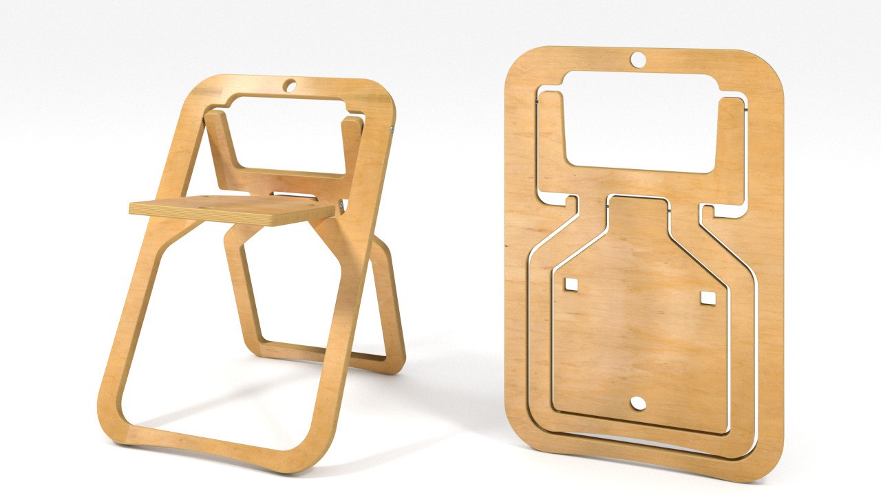 Colección de sillas y sillones mecedores para CNC – Diseños funcionales en madera - Imagen 2