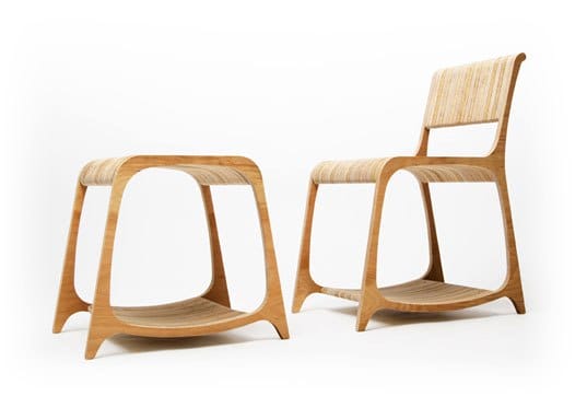 Colección de sillas y sillones mecedores para CNC – Diseños funcionales en madera - Imagen 11