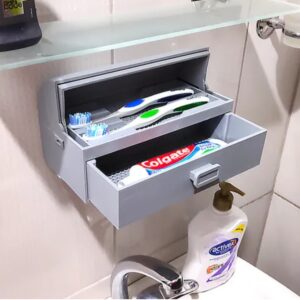 Organizador Retráctil para Cepillos y Pasta Dental – Modelo STL para Impresión 3D