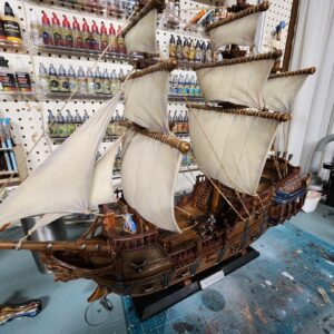 Modelo de Barco Pirata Detallado para Impresión 3D – Archivos STL
