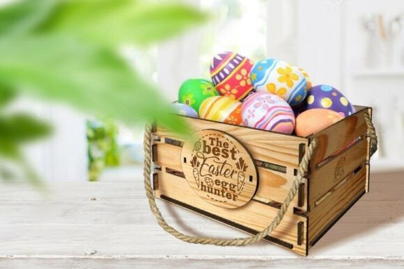 Big Easter Set – Colección de Decoraciones de Conejos de Pascua para Corte Láser - Imagen 9