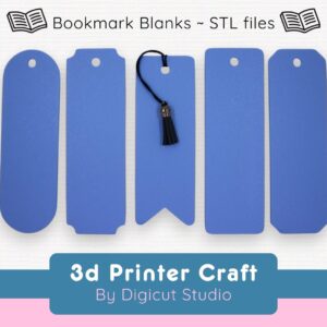 Pack de Marcapáginas para Impresión 3D – Archivos STL