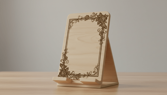 Pack de Soportes Florales para Teléfonos – Diseños Elegantes para Corte Láser - Imagen 6