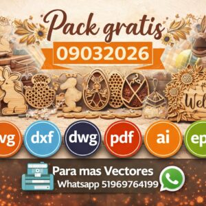Pack de vectores gratis del día 09 de Marzo 2026