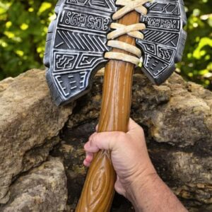 Hacha Azteca Fantástica para Cosplay y Decoración – Archivo STL para Impresión 3D