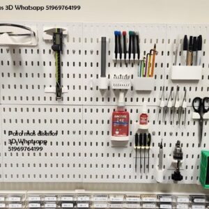 Accesorios STL para Paneles Perforados (Tipo IKEA SKADIS) – Organización Inteligente en 3D