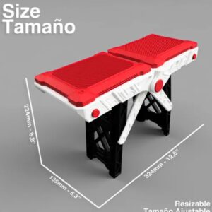 Banco Plegable Portátil – Modelo STL Funcional para Impresión 3D