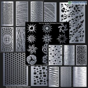MegaPack de 340 Plantillas Decorativas para Corte Láser