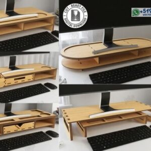 Paquete de Elevadores con Cajón para Soporte de Monitor