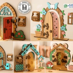 Puerta de hadas de los dientes Habitación para niños