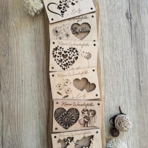 Pack de Sobres y Tarjetas Porta Dinero Personalizables para Corte Láser