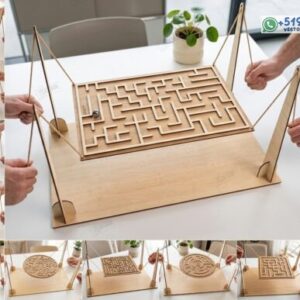 Juego de Laberinto equilibrio con Bola y Cuerdas Pack de 10 Diseños