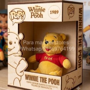 Caja Expositora Estilo Funko Pop Winnie the Pooh para Peluche