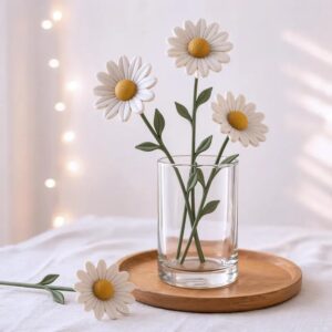 Margaritas Decorativas para Impresión 3D | Flores STL para Jarrones y Decoración