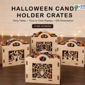 Pack de cajas para dulces de Halloween con 10 diseños temáticos