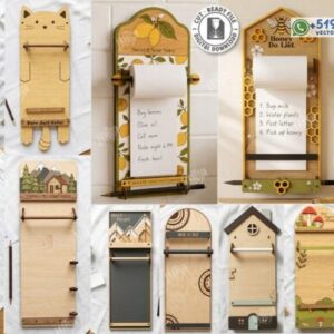 Pack de Porta Notas en Rollo para Cocina y Hogar
