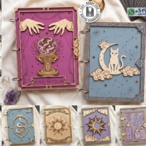 Pack de Portadas Místicas para Cuadernos y Libretas