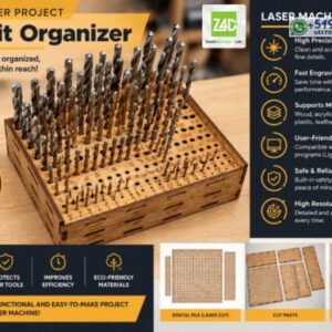 Organizador Profesional de Brocas – Base Clasificadora para Taller