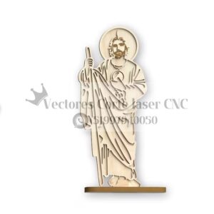 San Judas Tadeo – Figura Religiosa Decorativa en Vector