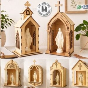 Pack Santuarios y Capillas de Oración Nichos Religiosos