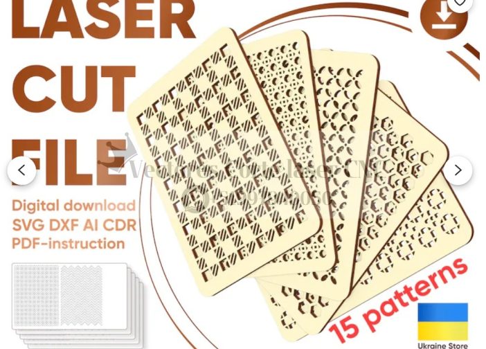 15 patrones para proyectos laser