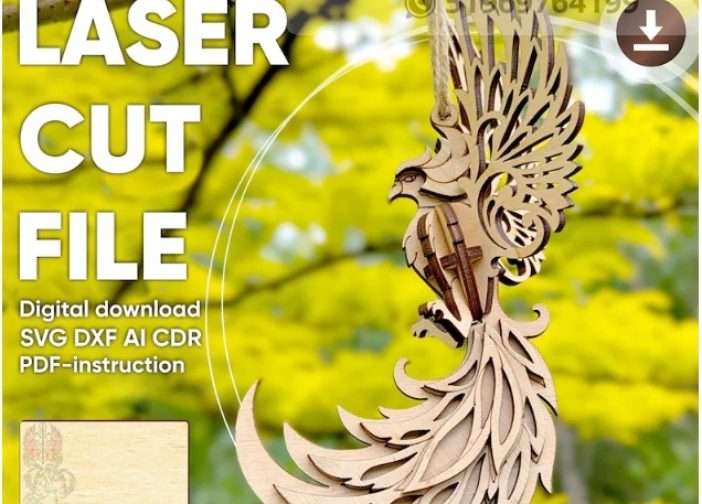 Adorno de hada fénix