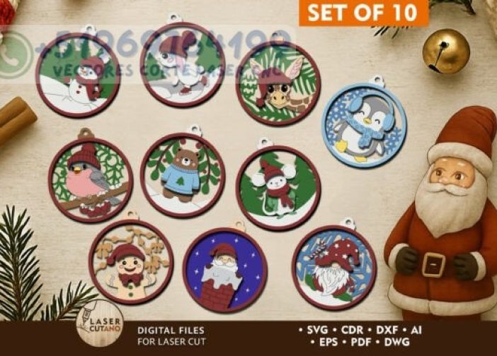 Adornos Colgador de Winter Wonderland