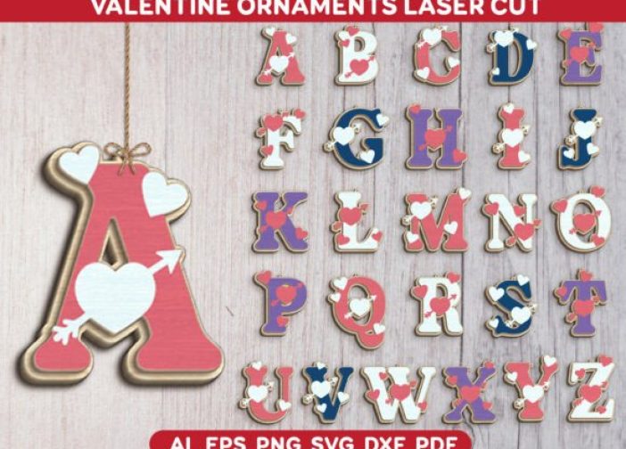 Alfabeto de San Valentín