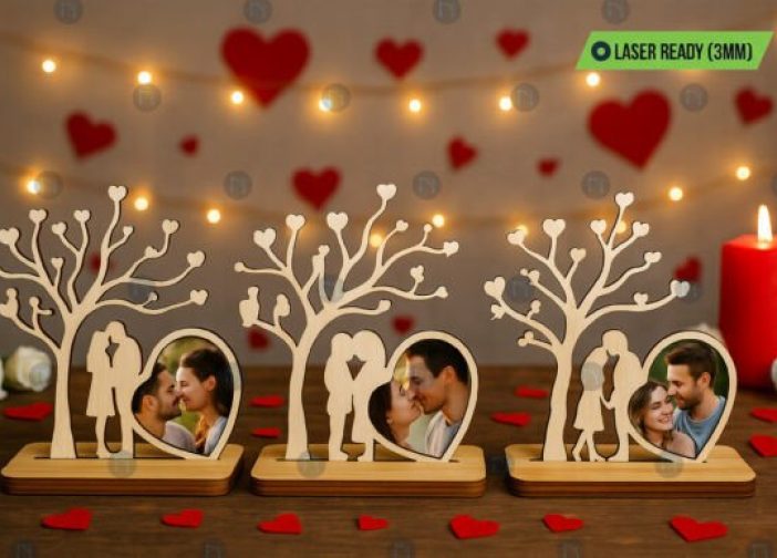 Arbol romantico para porta fotos