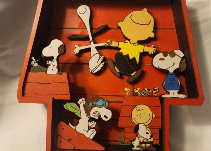 Arte 3D de Snoopy