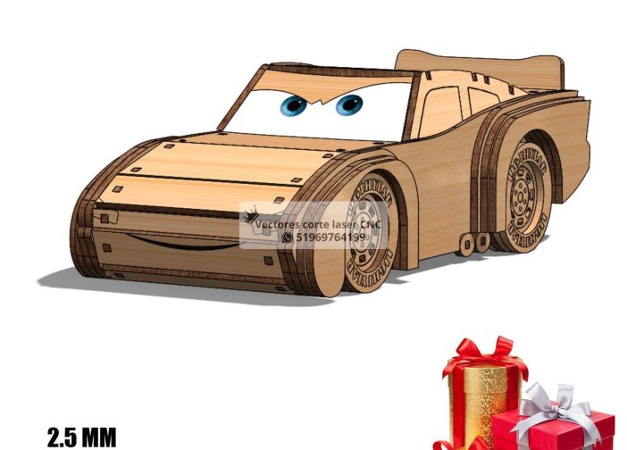 Auto carro de rayo McQueen lightning