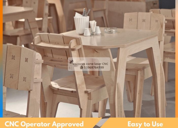CNC para silla contrachapada